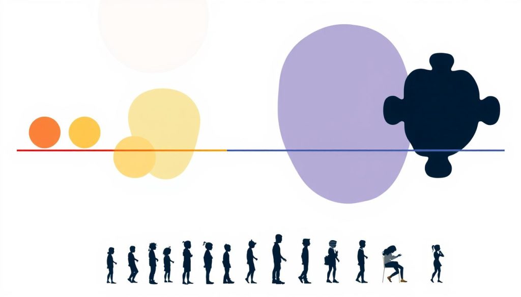 Autism spectrum disorder severity levels