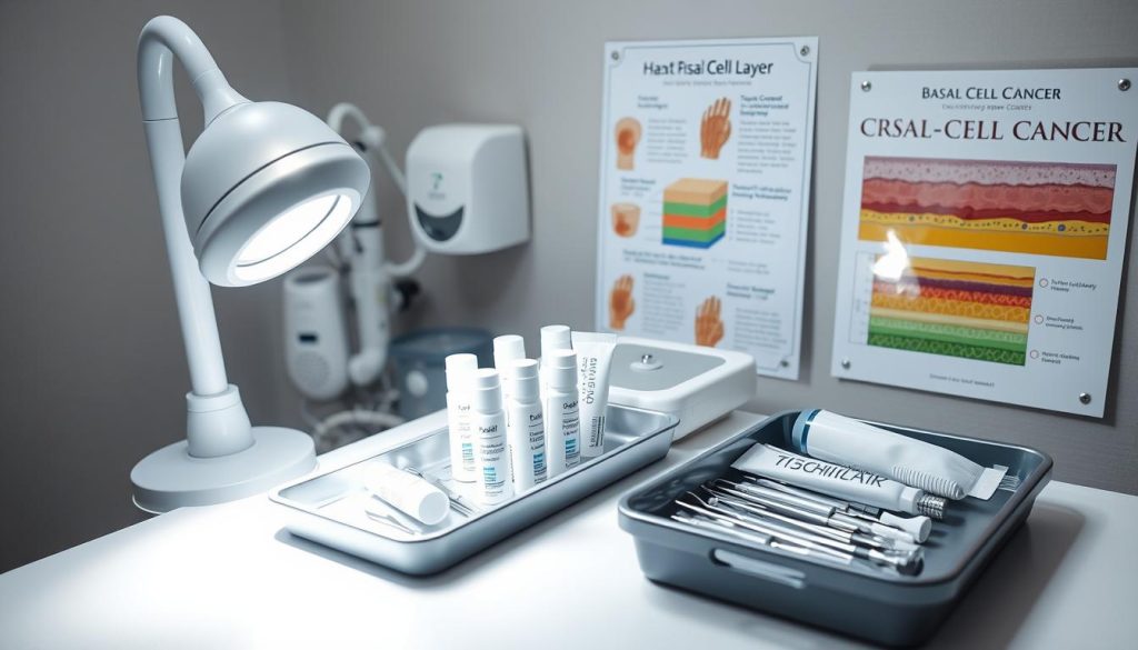 Basal cell cancer treatment options