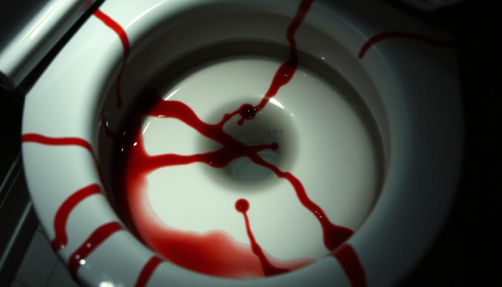 Blood in stool gastric cancer symptom