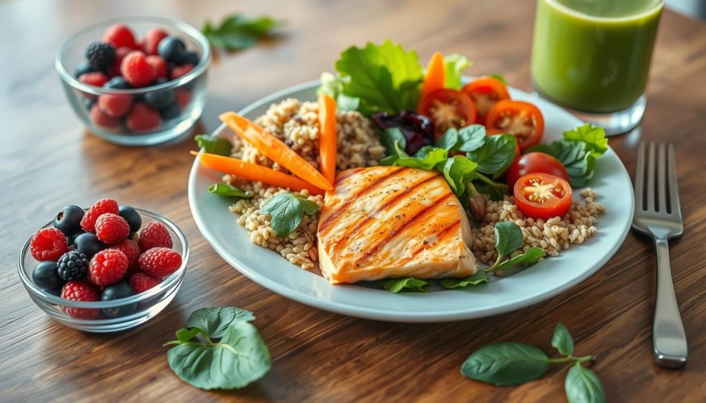 Breast cancer nutrition plate
