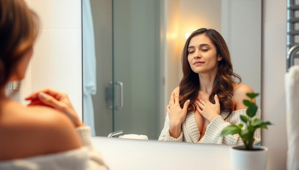 Breast self-examination techniques