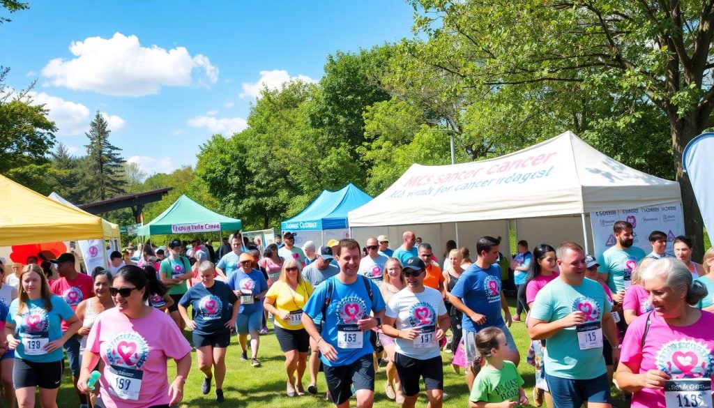 Cancer fundraising event