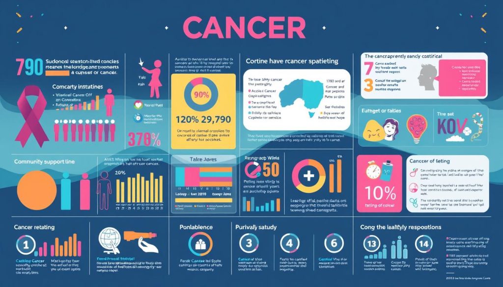 Cancer statistics visualization