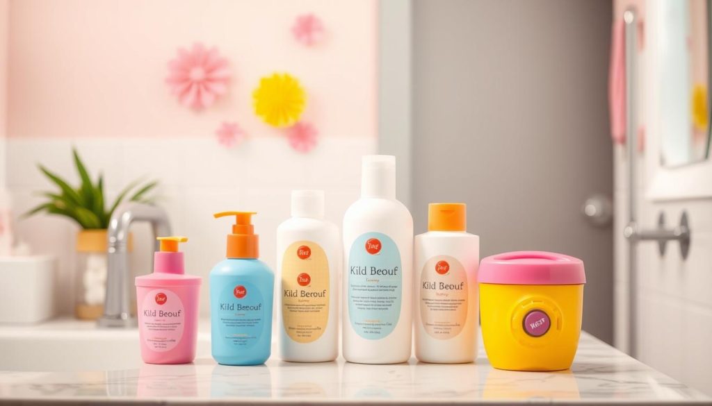 Child safety with hair products