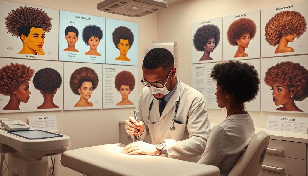 Customized afro hair transplant treatment