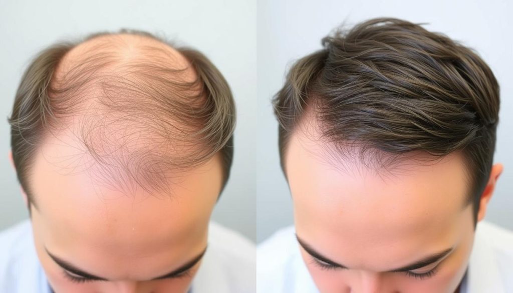 DHI Hair Transplant Early Stage Before and After