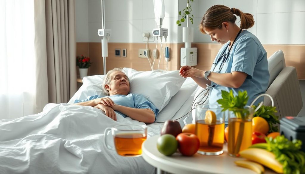 Diarrhea prevention after operation