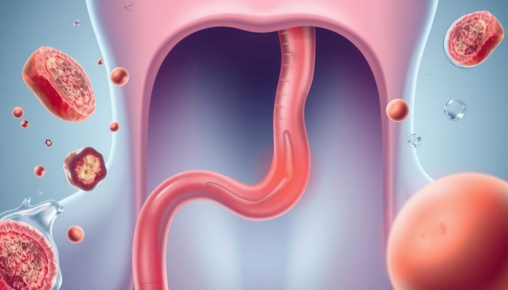 Difficulty swallowing throat cancer symptom