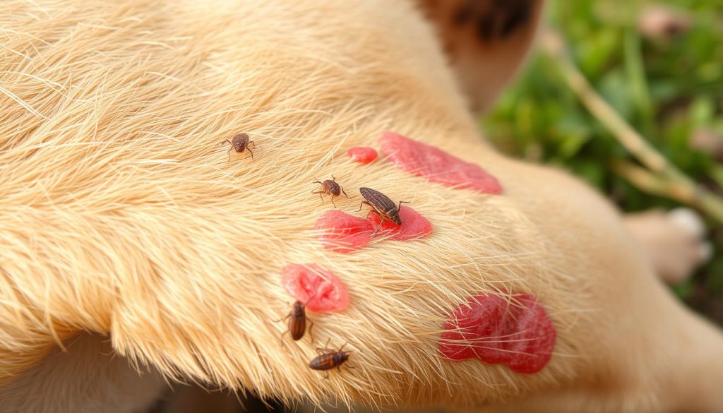 Dog lice symptoms images