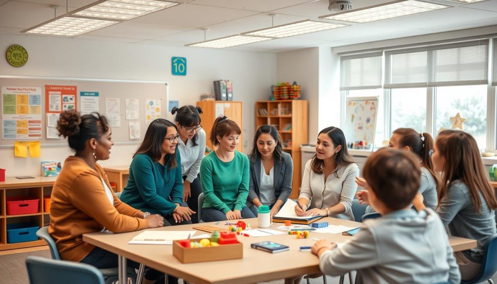 Educational professionals in autism diagnosis
