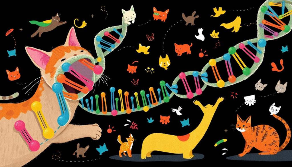 Feline genetics and behavior