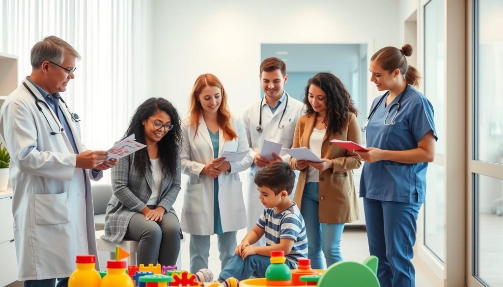 Healthcare professionals in autism diagnosis