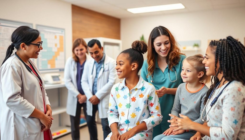 Healthcare support for autism spectrum disorder