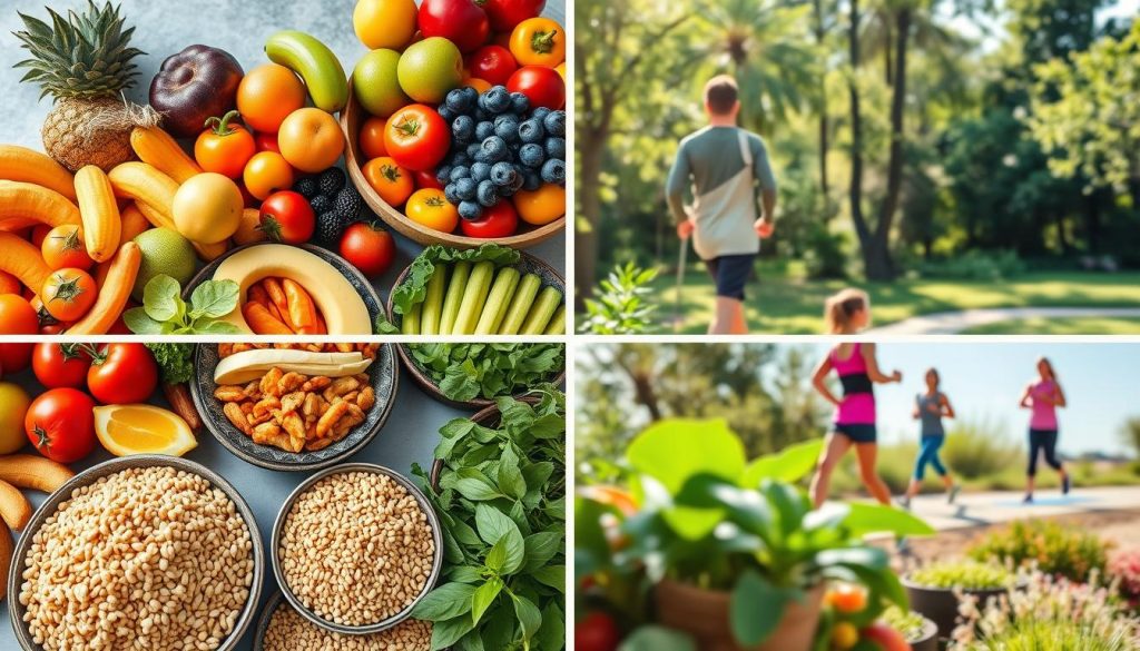 Healthy diet and exercise for uterine cancer prevention
