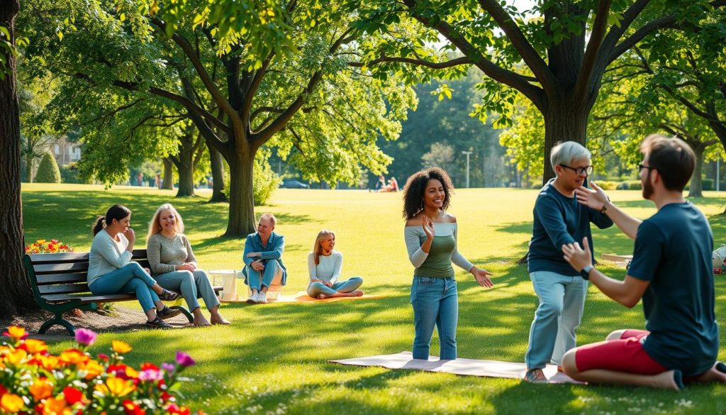 Healthy social engagement strategies