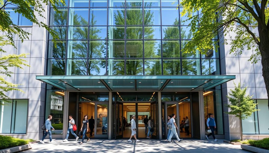 Helsinki University Hospital entrance