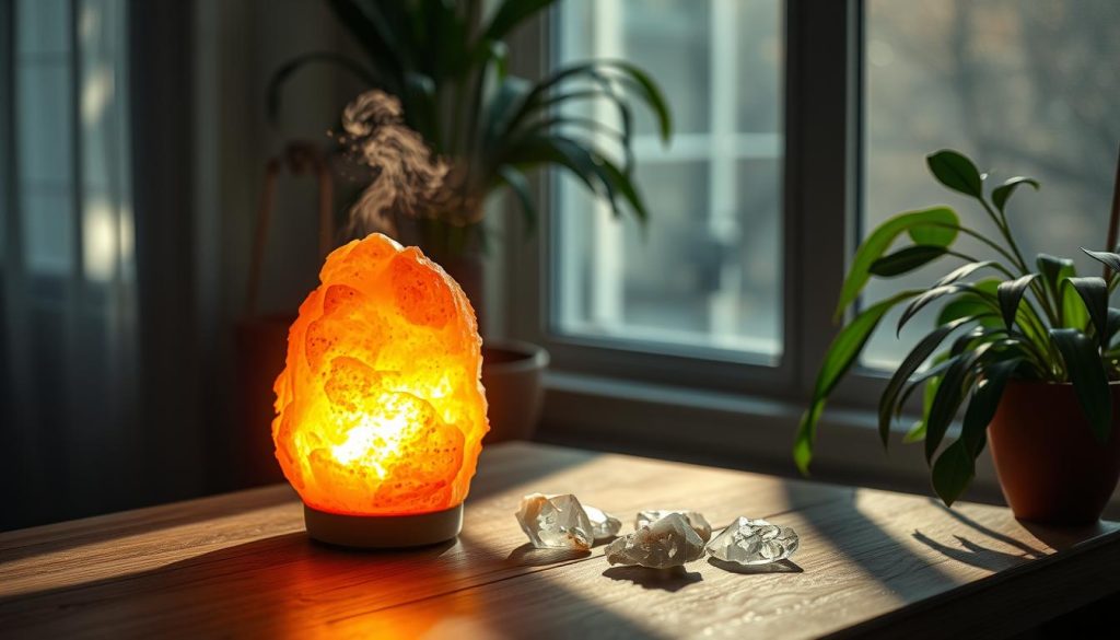 How do salt lamps work