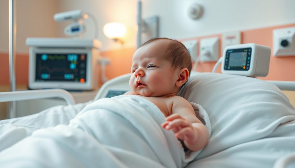 Hyperglycemia effects on newborns