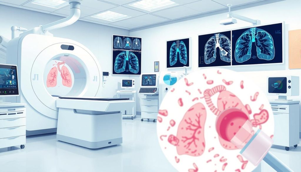 Lung cancer diagnostic tests