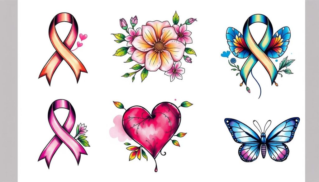 Lymphoma cancer tattoos with inspirational quotes