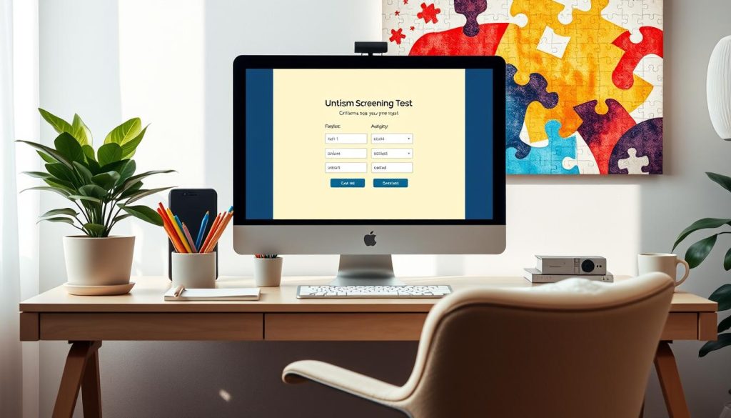 Online autism screening tests for grownups