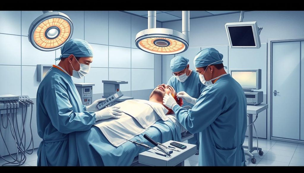 Oral cancer surgery techniques