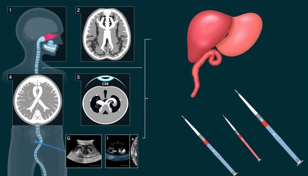 Pancreatic exocrine tumors diagnosis methods