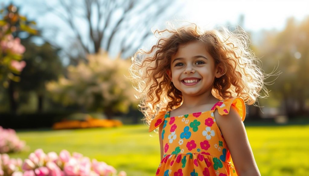 Pediatric cancer survivor Kaitlyn smiles after CAR T cell therapy
