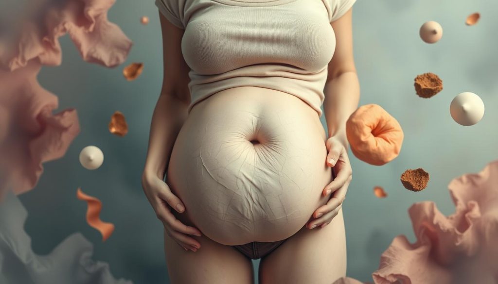Persistent bloating as a uterine cancer symptom