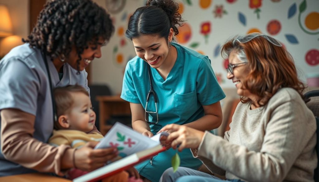 Personal care attendants supporting special needs individuals