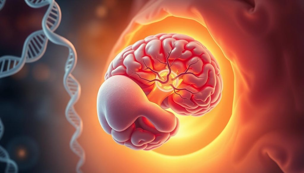 Prenatal brain development and autism