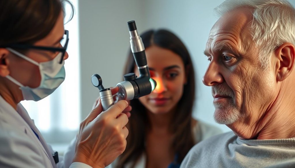Professional skin cancer diagnosis