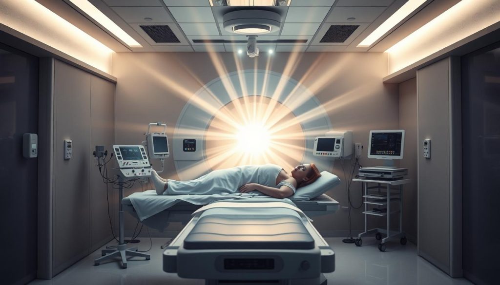 Radiation therapy for inflammatory breast cancer
