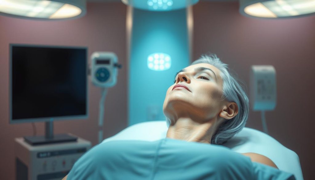 Radiation therapy for skin cancer