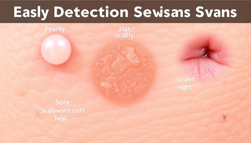 Skin cancer early detection signs