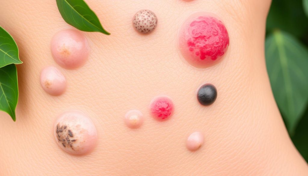 Skin cancer symptoms and mole changes