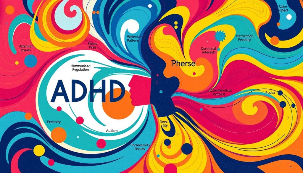 Symptom overlap between ADHD and autism