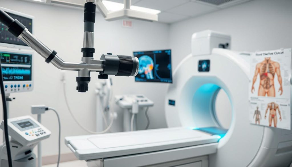 Throat cancer diagnostic procedures