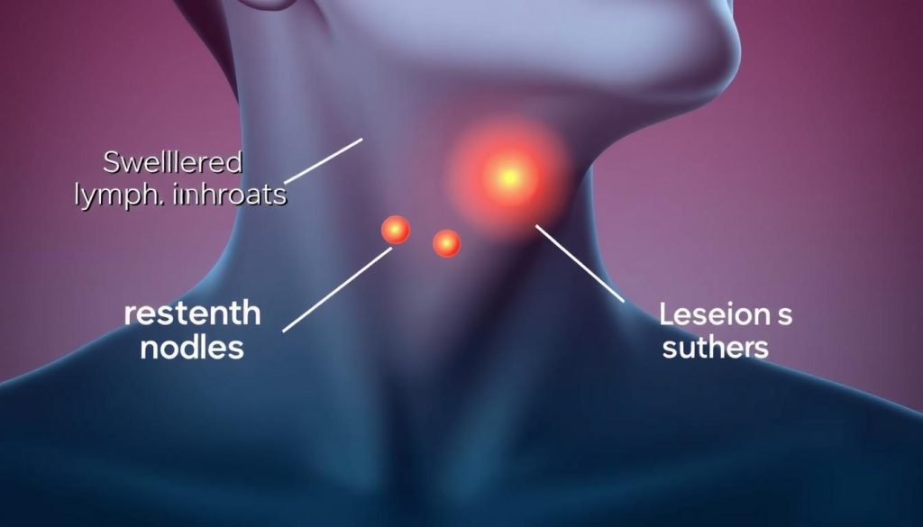 Throat cancer symptoms