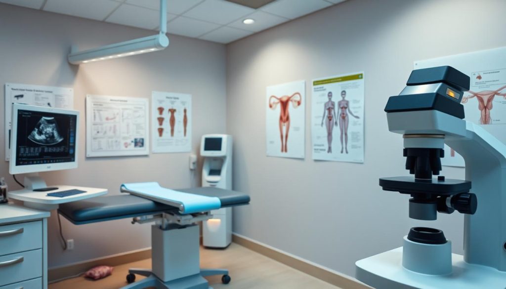 Uterine cancer diagnostic procedures