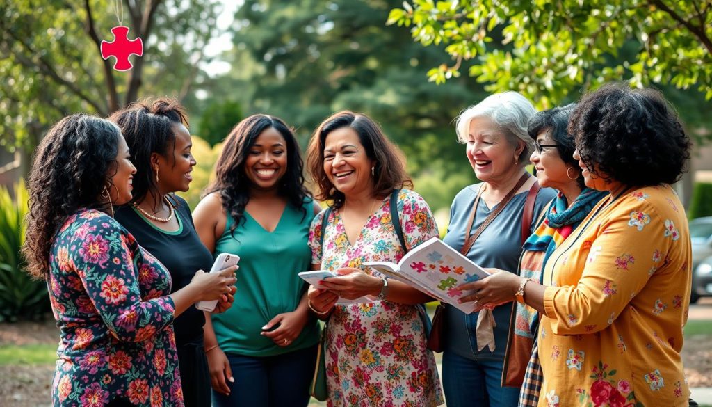Women empowering each other in autism community