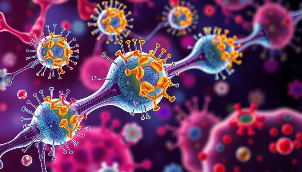 chimeric antigen receptor t cell therapy illustration