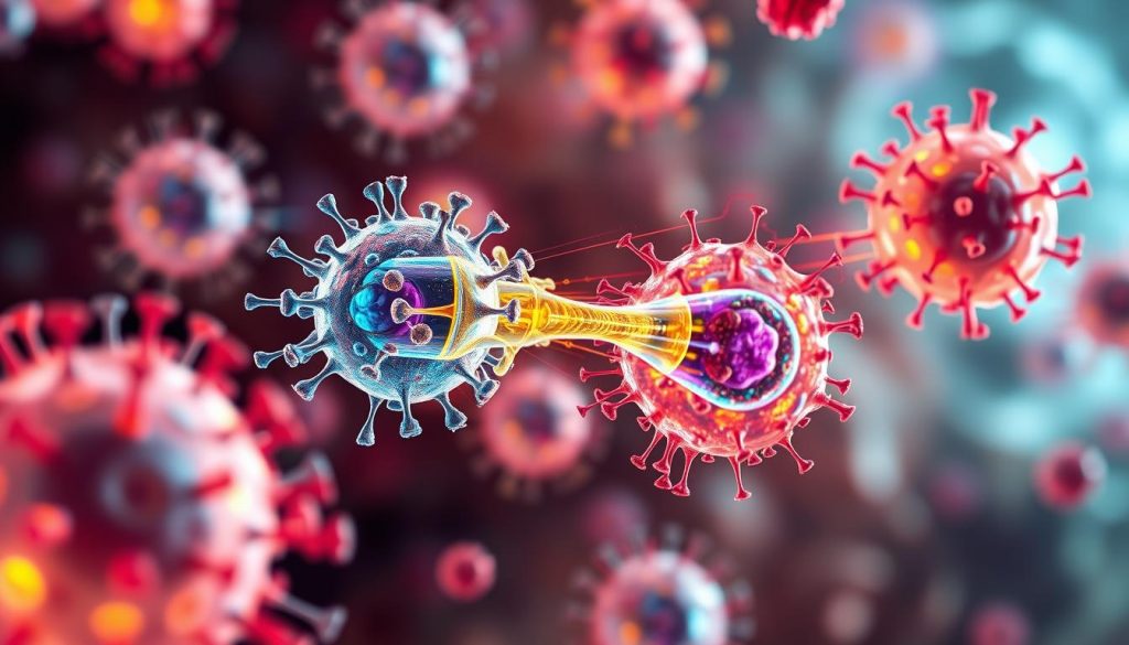 chimeric antigen receptor t cell therapy illustration