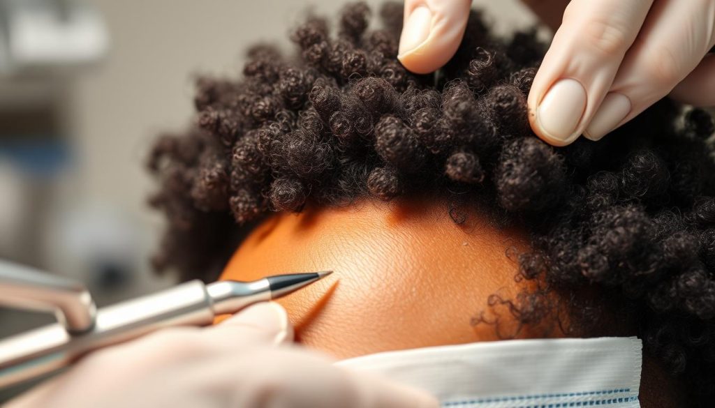 fue afro hair transplant