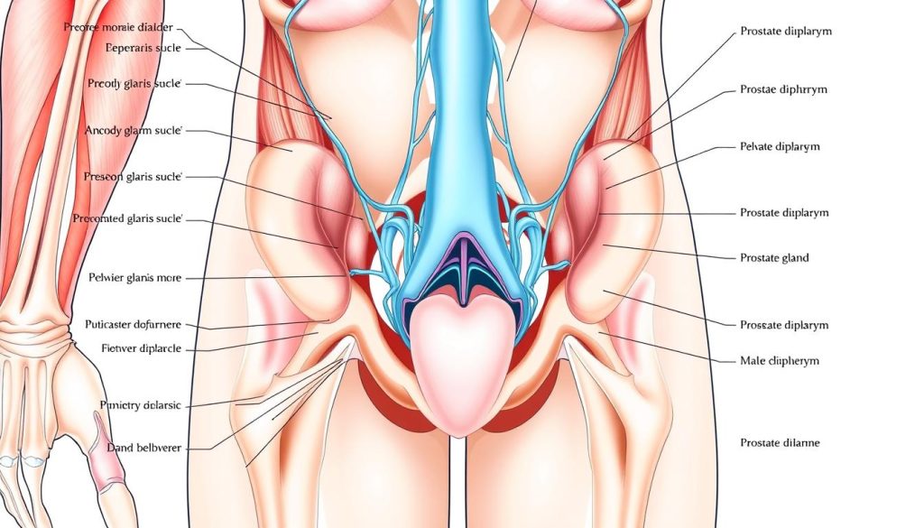 male pelvic floor anatomy